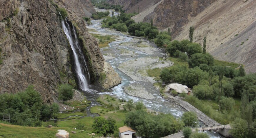 Mountain landscape of Skardu, Gilgit-Baltistan