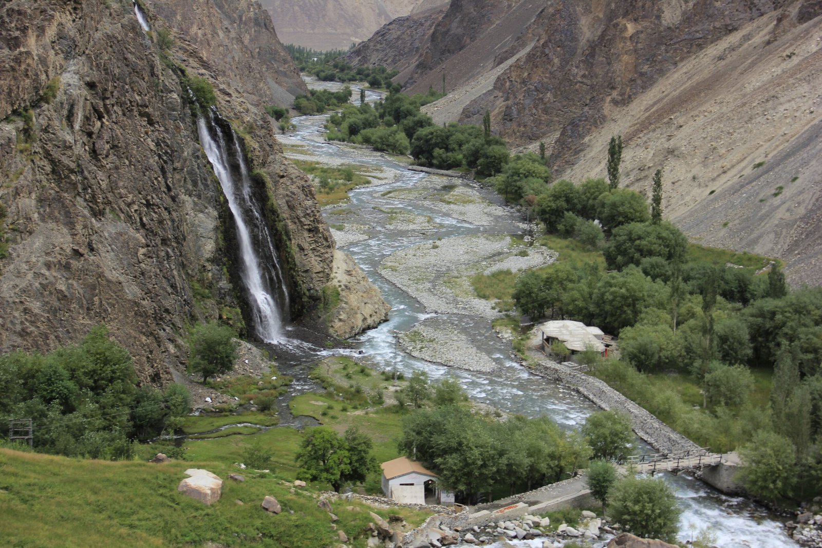 Mountain landscape of Skardu, Gilgit-Baltistan